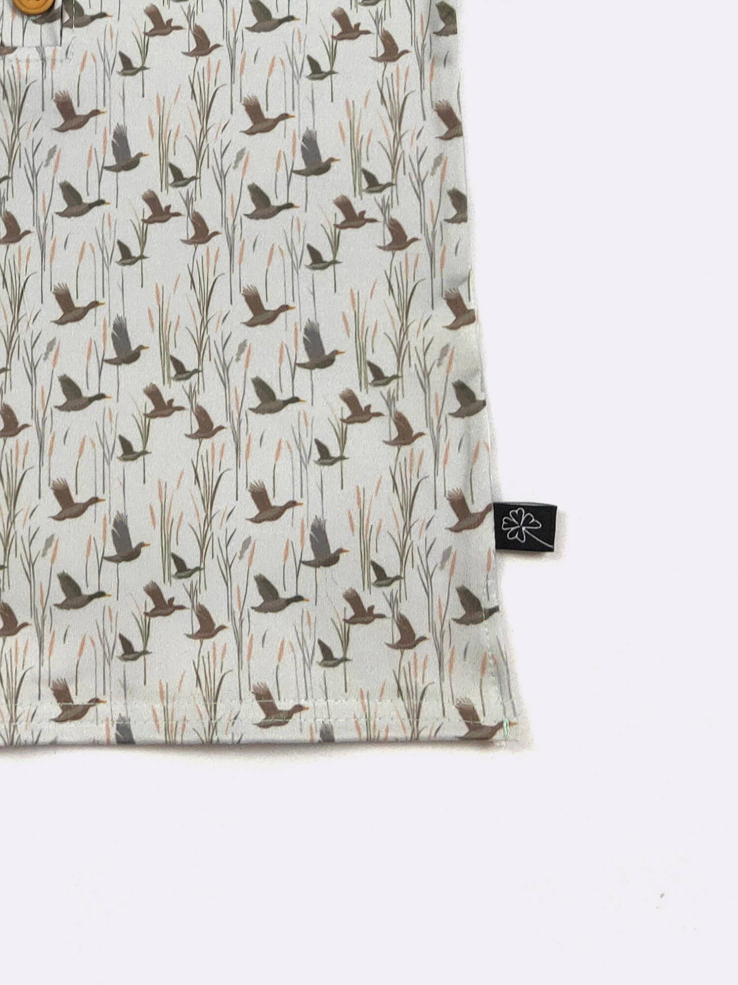 Duck Flight Boy Collar Shirt
