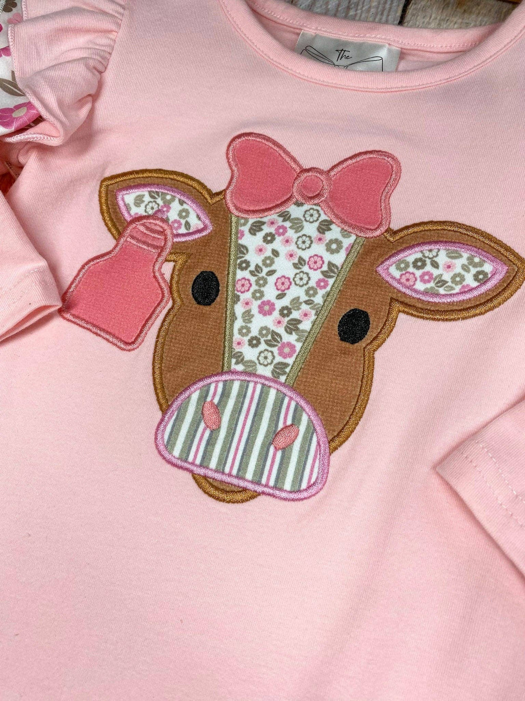 Sweet Cowgirl Ruffle Romper 🐮