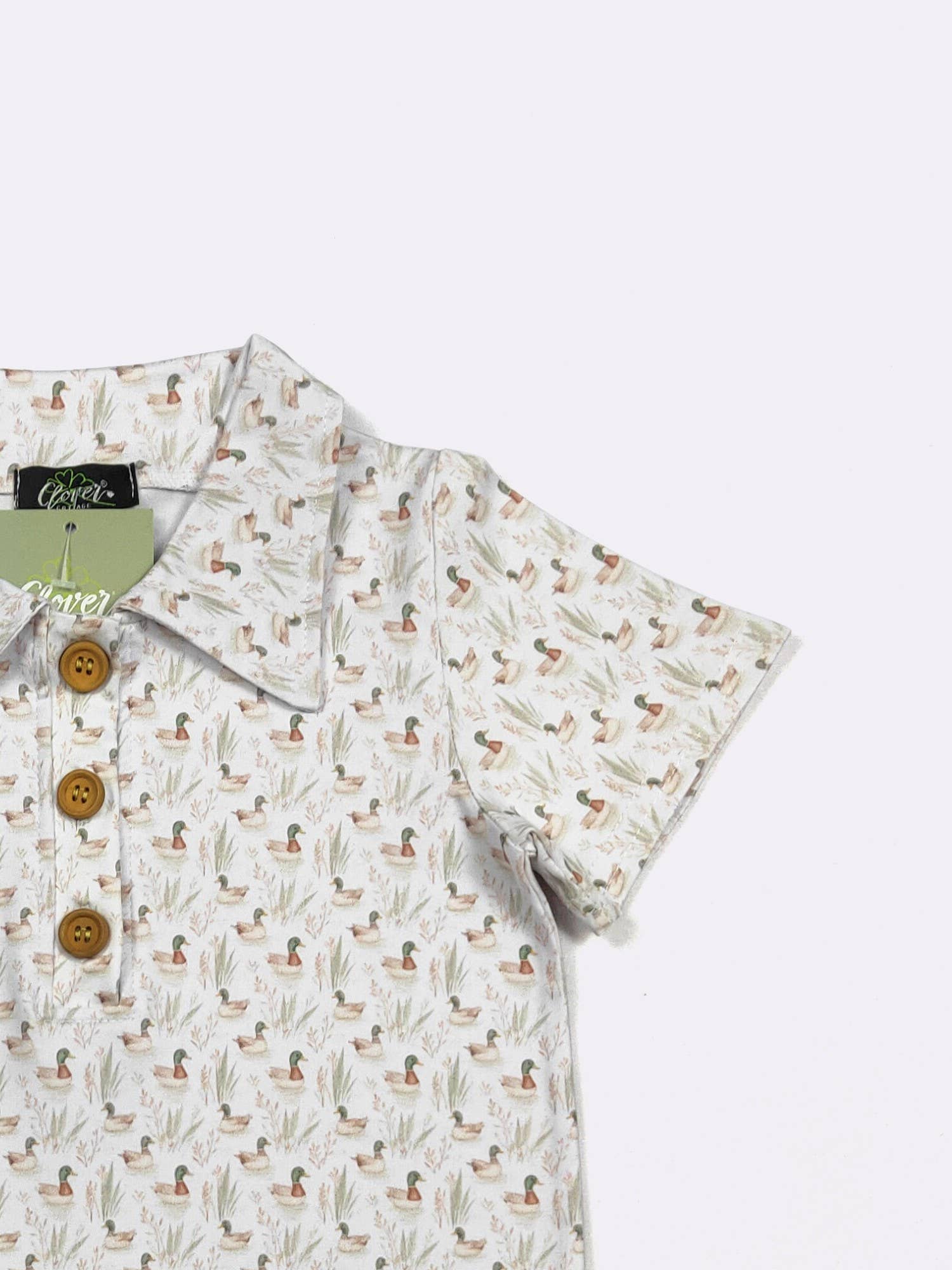Mallard Pond Boy Collar Shirt