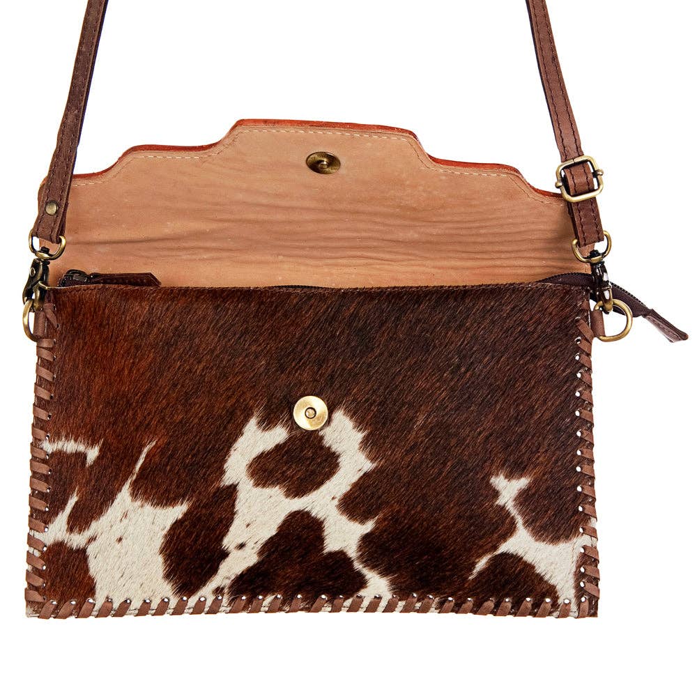 Desert Bloom Cowhide Crossbody