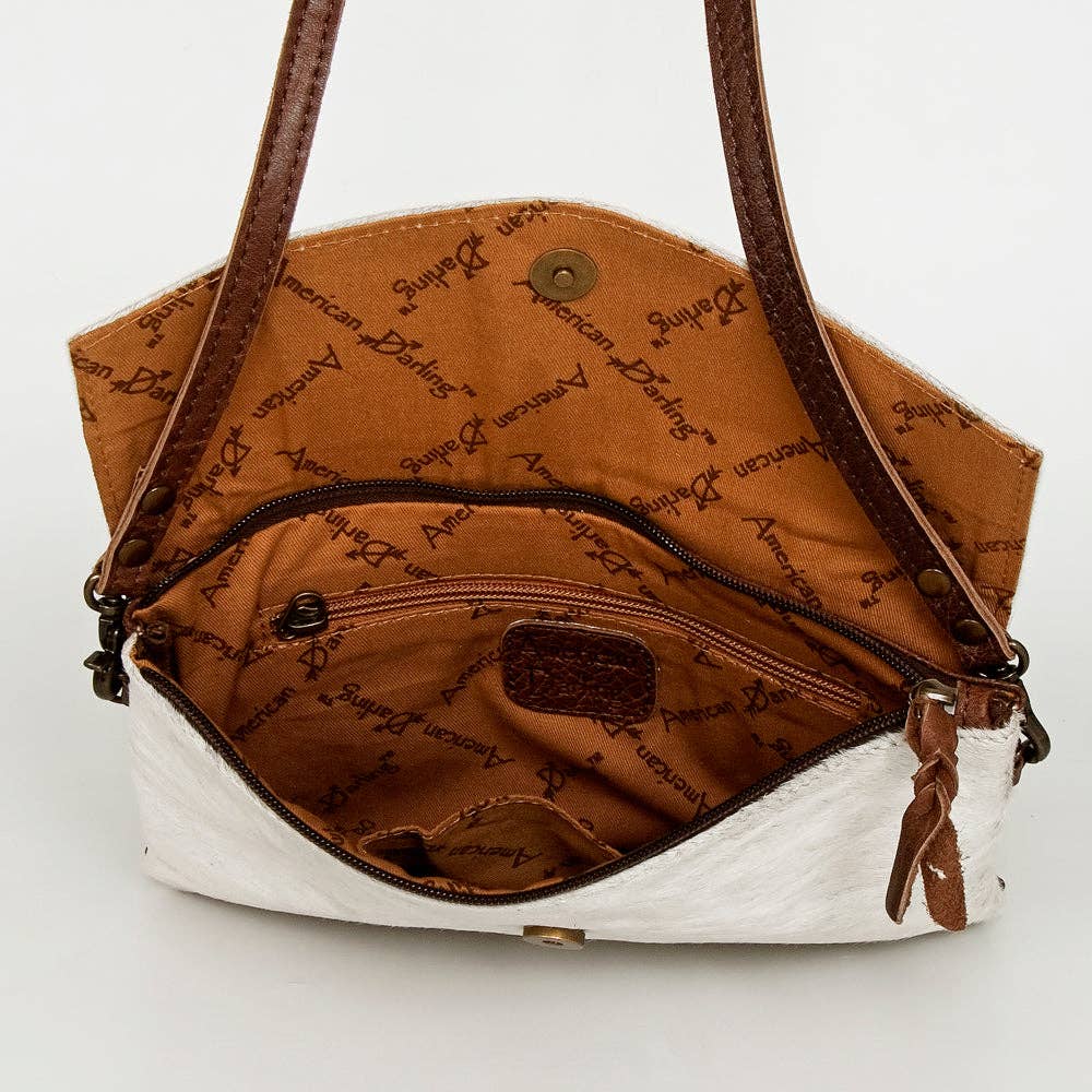 Giddy Up Cowhide Crossbody