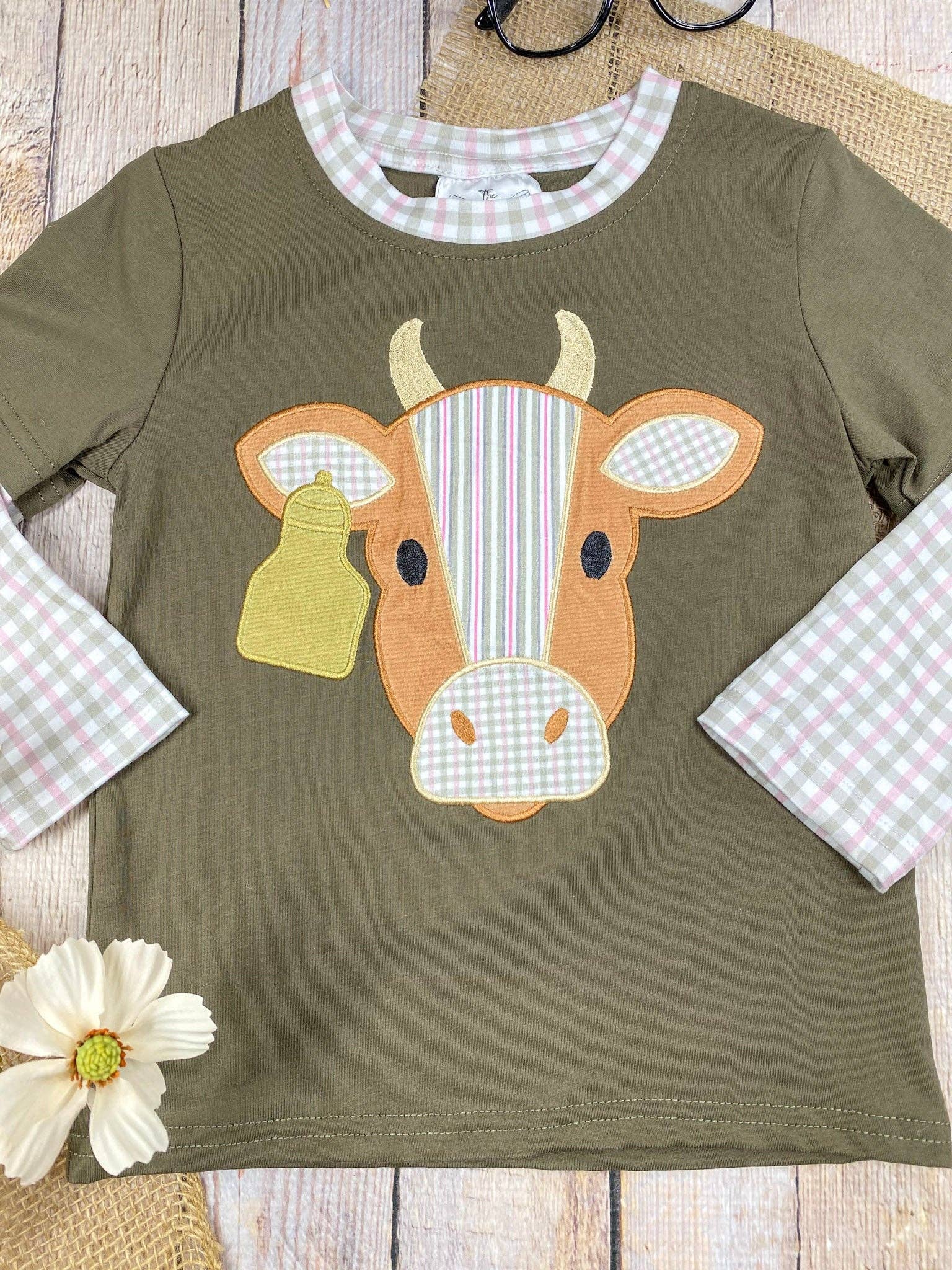 Little Cattle Rancher Boys Shirt