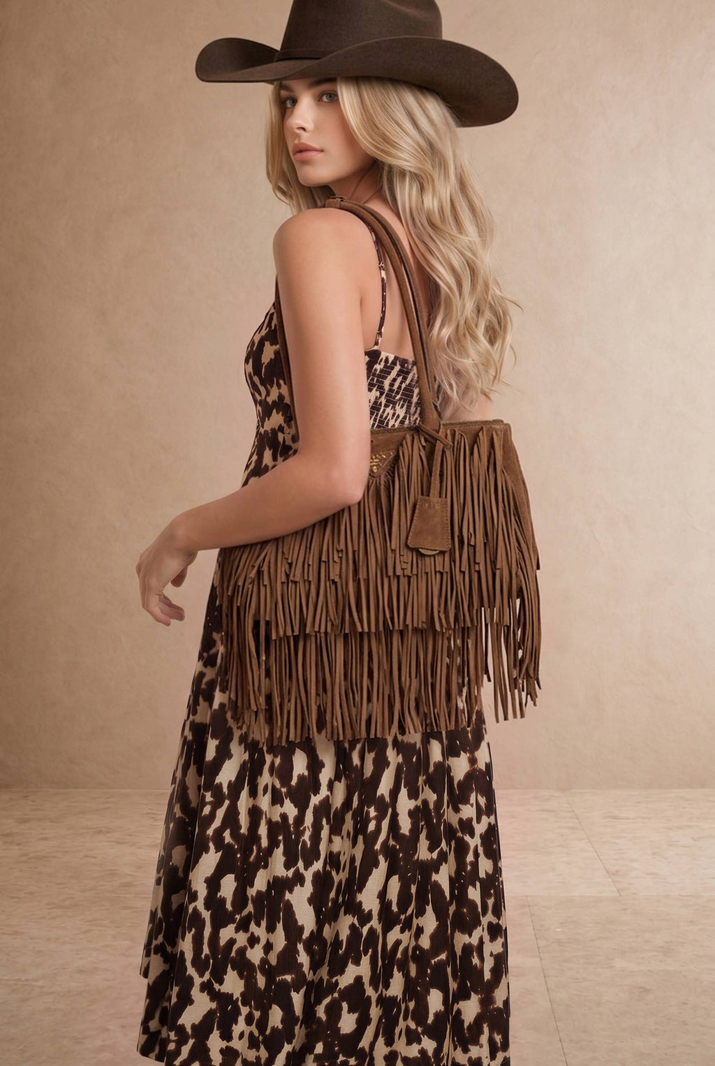 Cowgirl Charm Maxi Dress