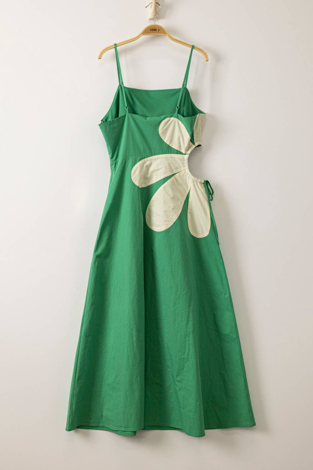 Desert Bloom Floral Cutout Midi Dress