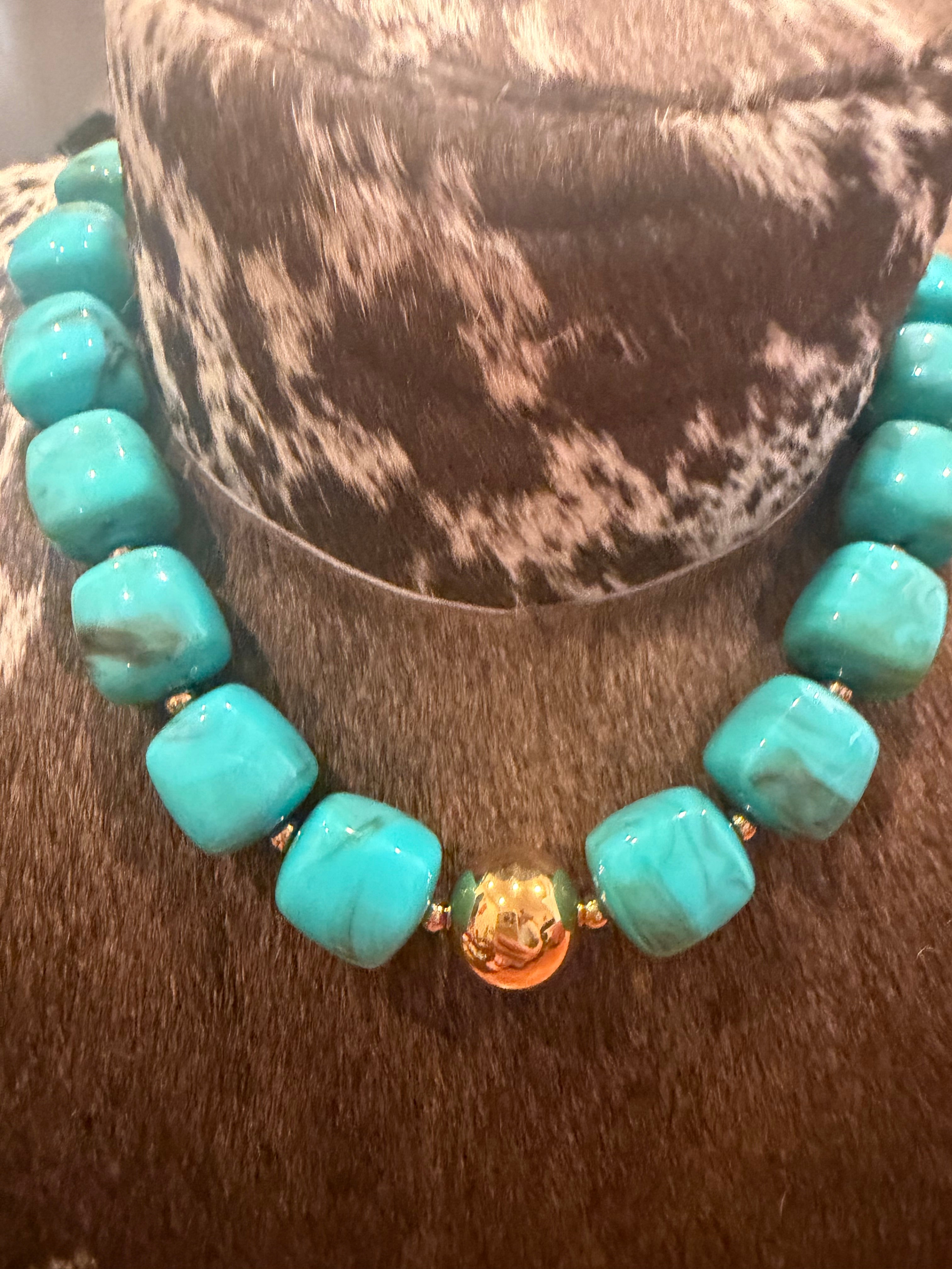 Turquoise Luxe Statement Necklace