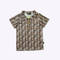 Tree Camo Boy Collar Shirt