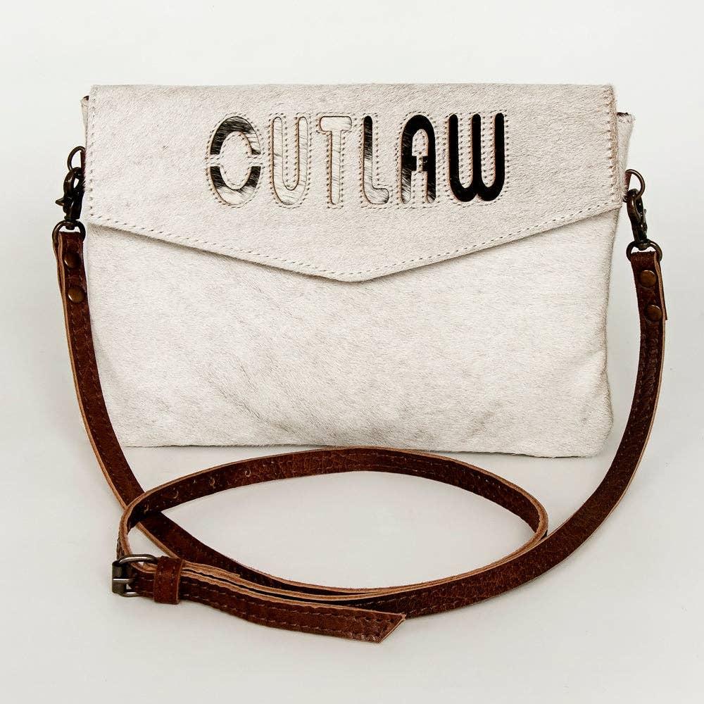 Giddy Up Cowhide Crossbody