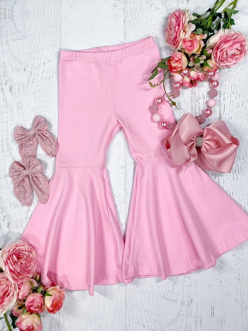 Pretty in Pink Bell Bottoms