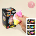12PCS - Ice Cream Cone Squishy Stress Relief Ball Toy