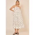 Classic Charm Polka Dot Midi Dress