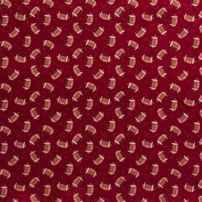 Maroon Football Boy Collar Shirt