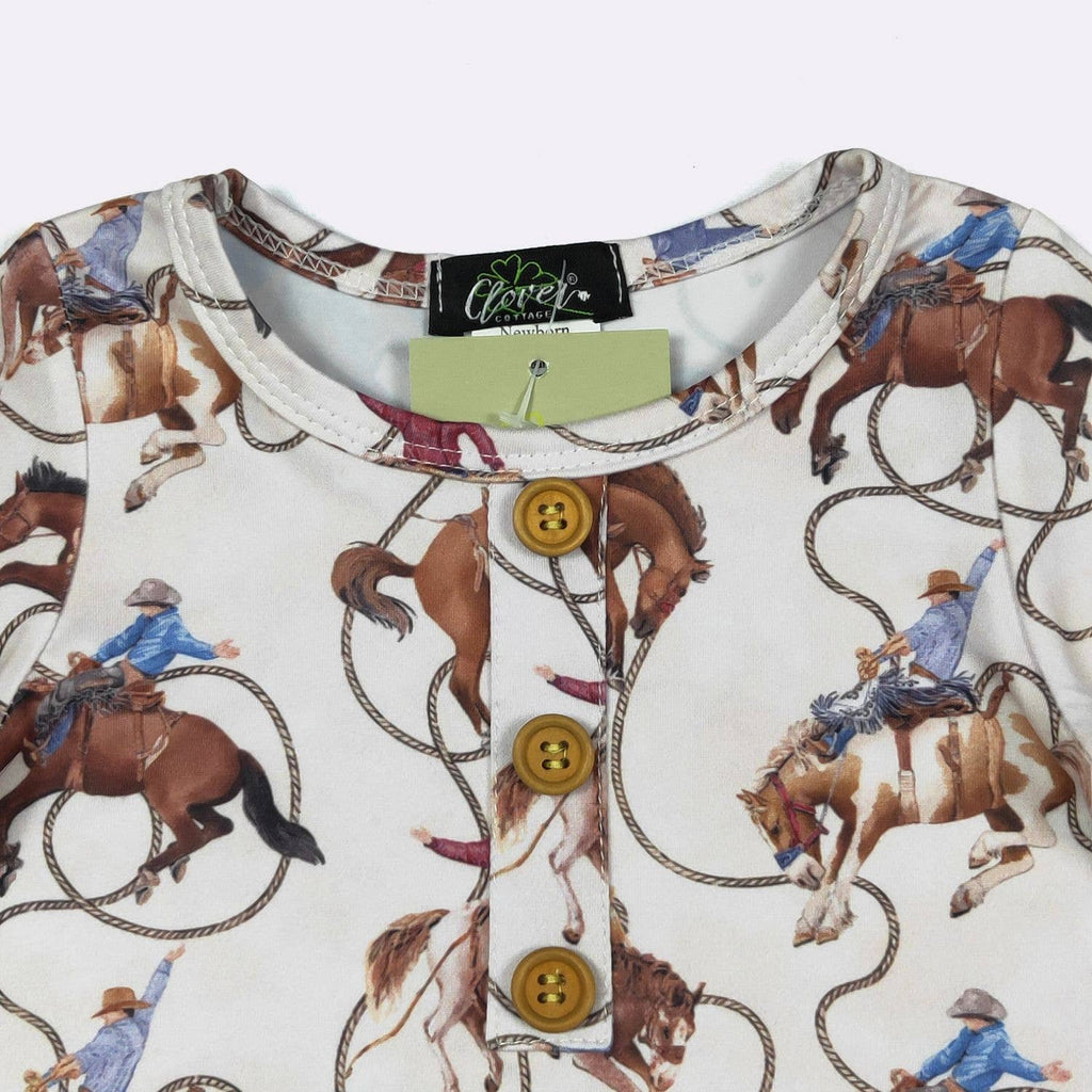 Rodeo Rider Knotted Gown