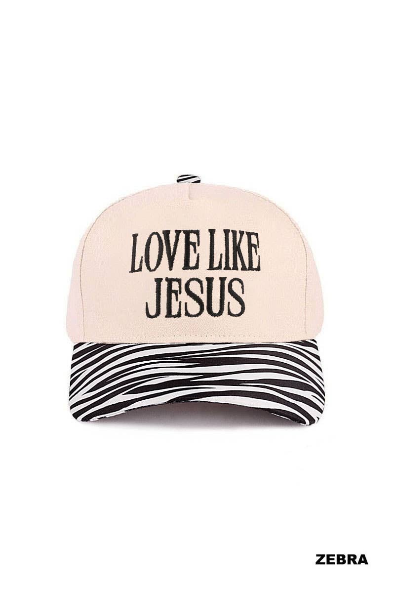 Love Like Jesus Two Tone Cotton Hat