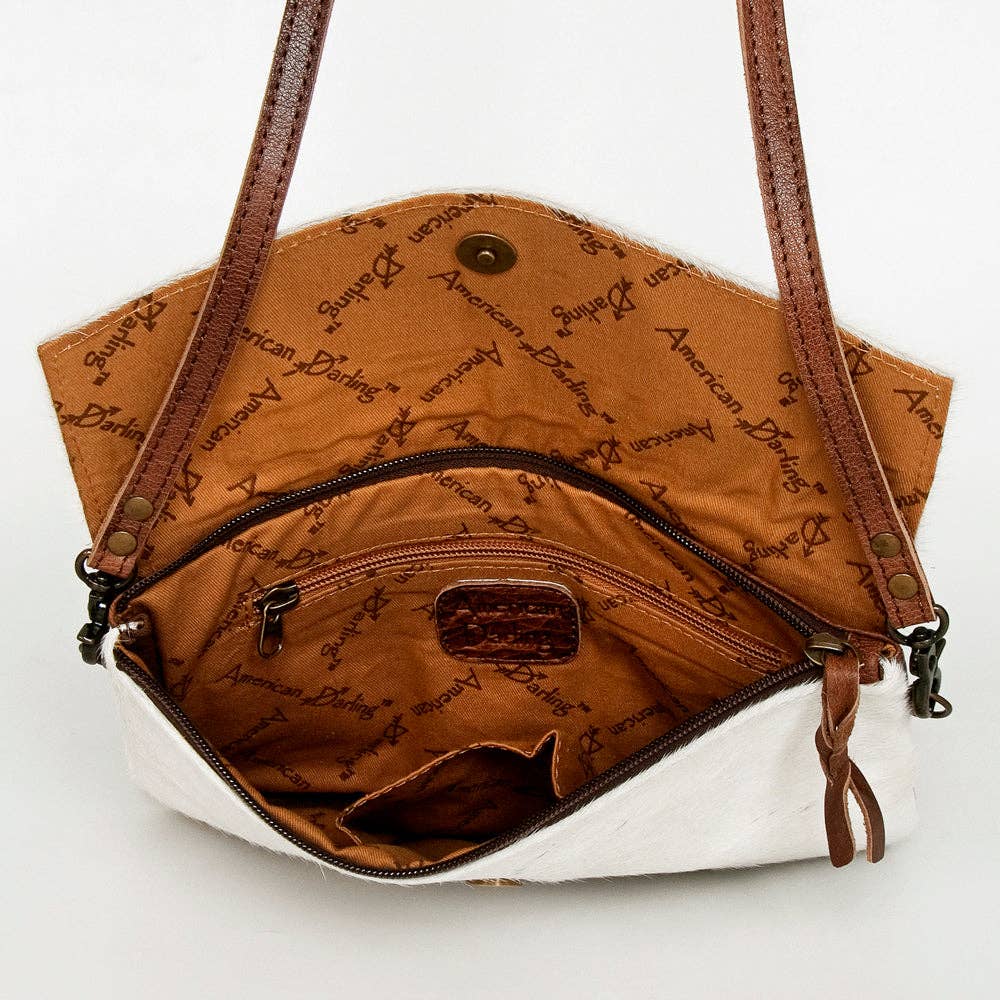 Giddy Up Cowhide Crossbody