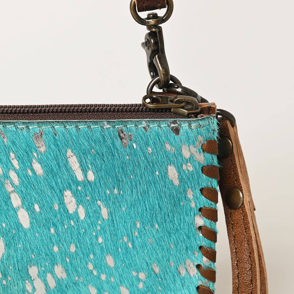 Wild West Leopard Crossbody Wallet