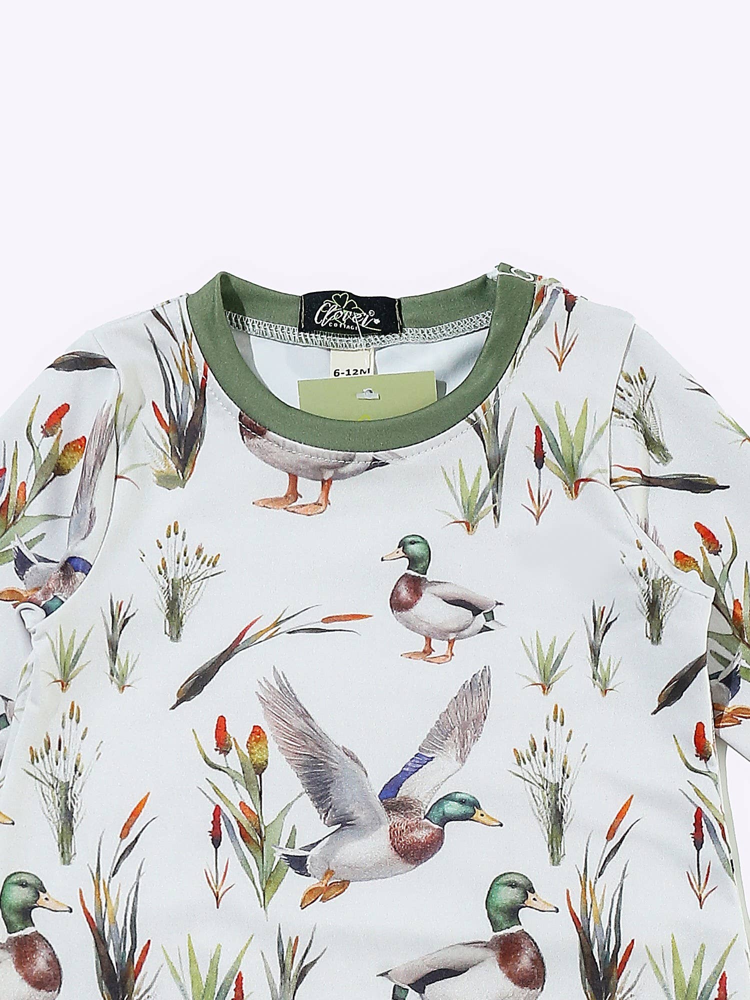 Cattail Duck Boy Romper