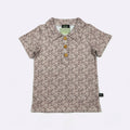 Deer Hunt Boy Collar Shirt