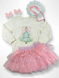 Ballerina Christmas Skirt Set
