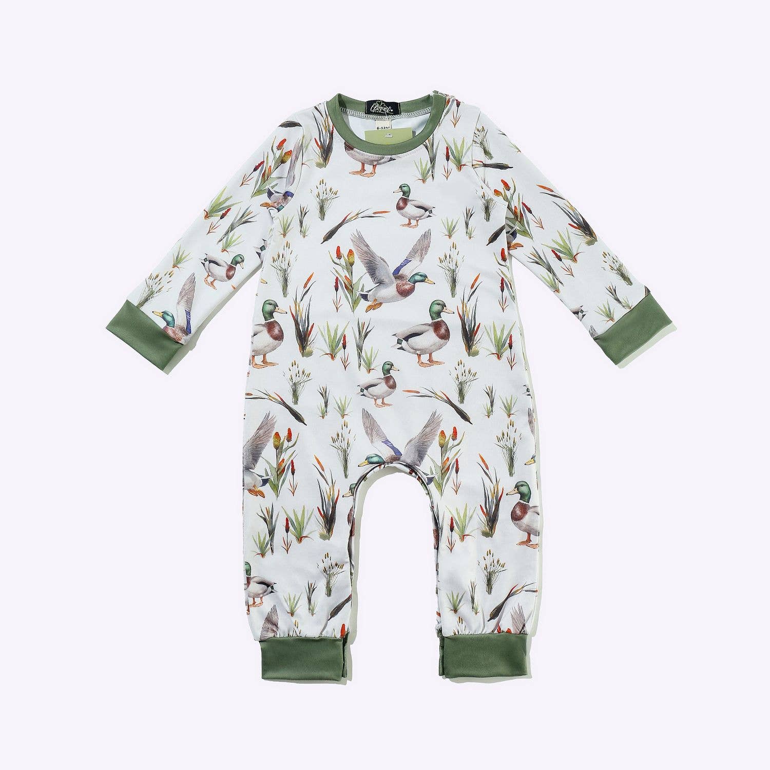 Cattail Duck Boy Romper