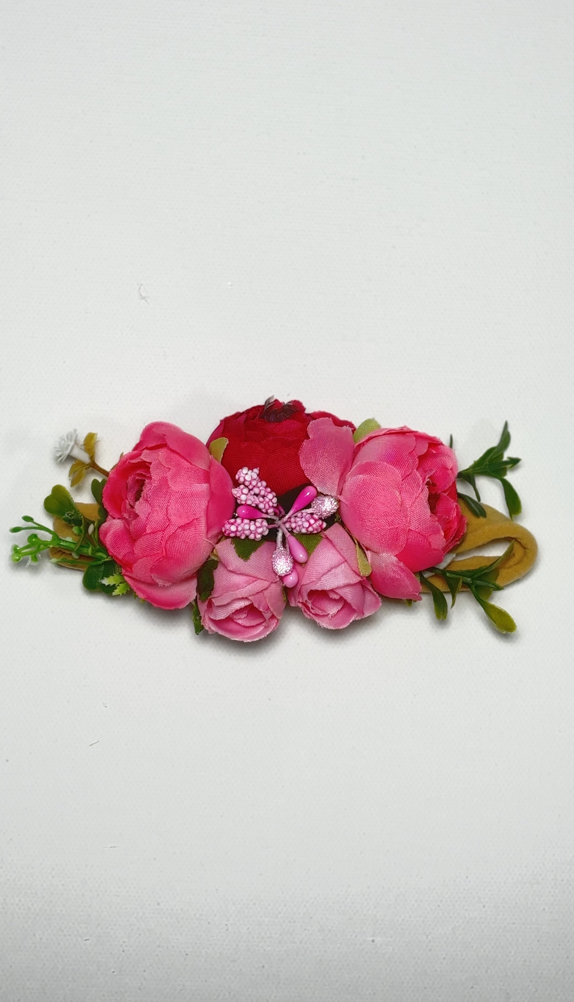 Magenta Blooms Headband