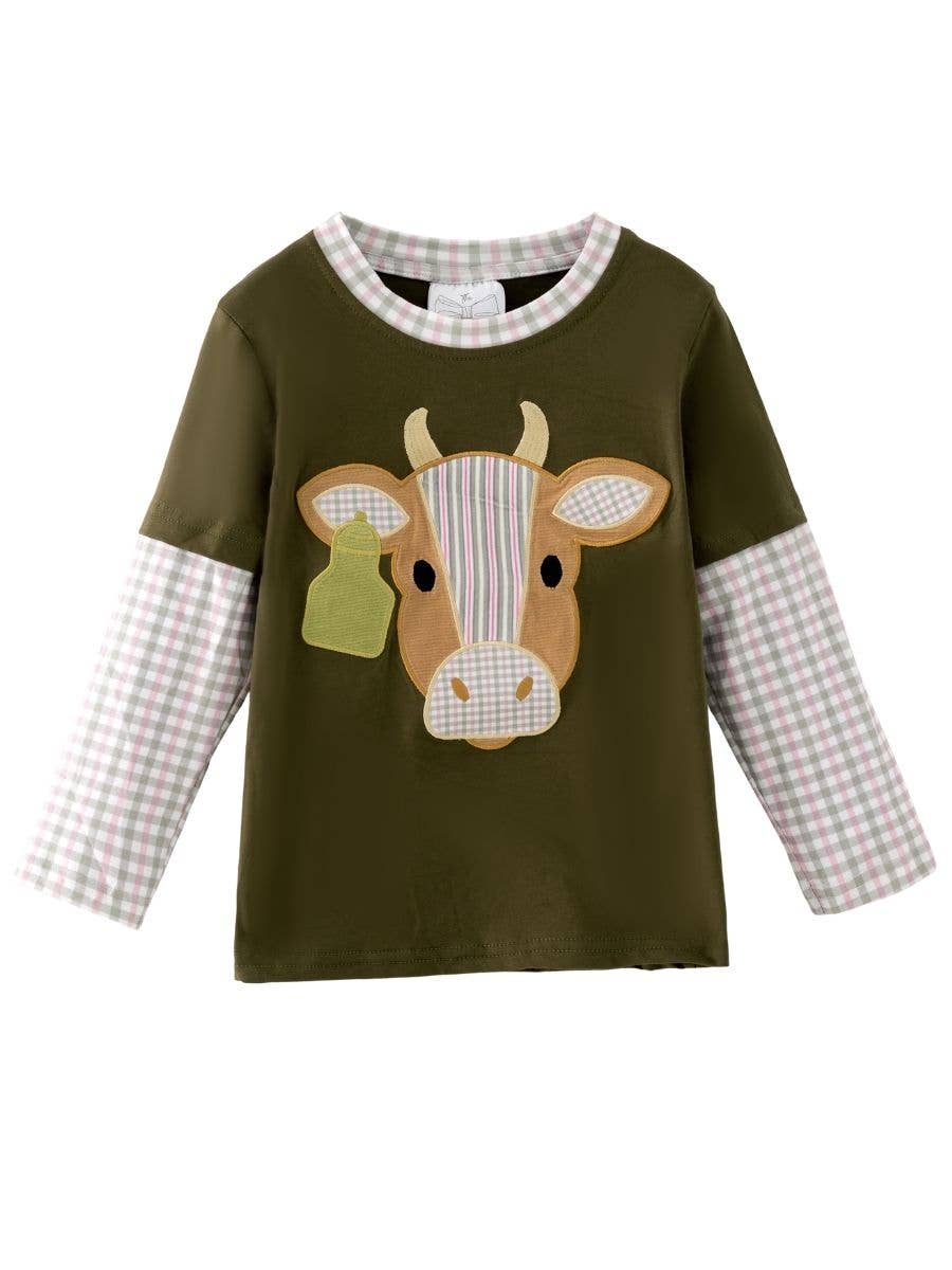 Little Cattle Rancher Boys Shirt