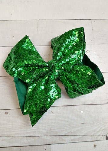 Sequin Texas Size Hair Bows