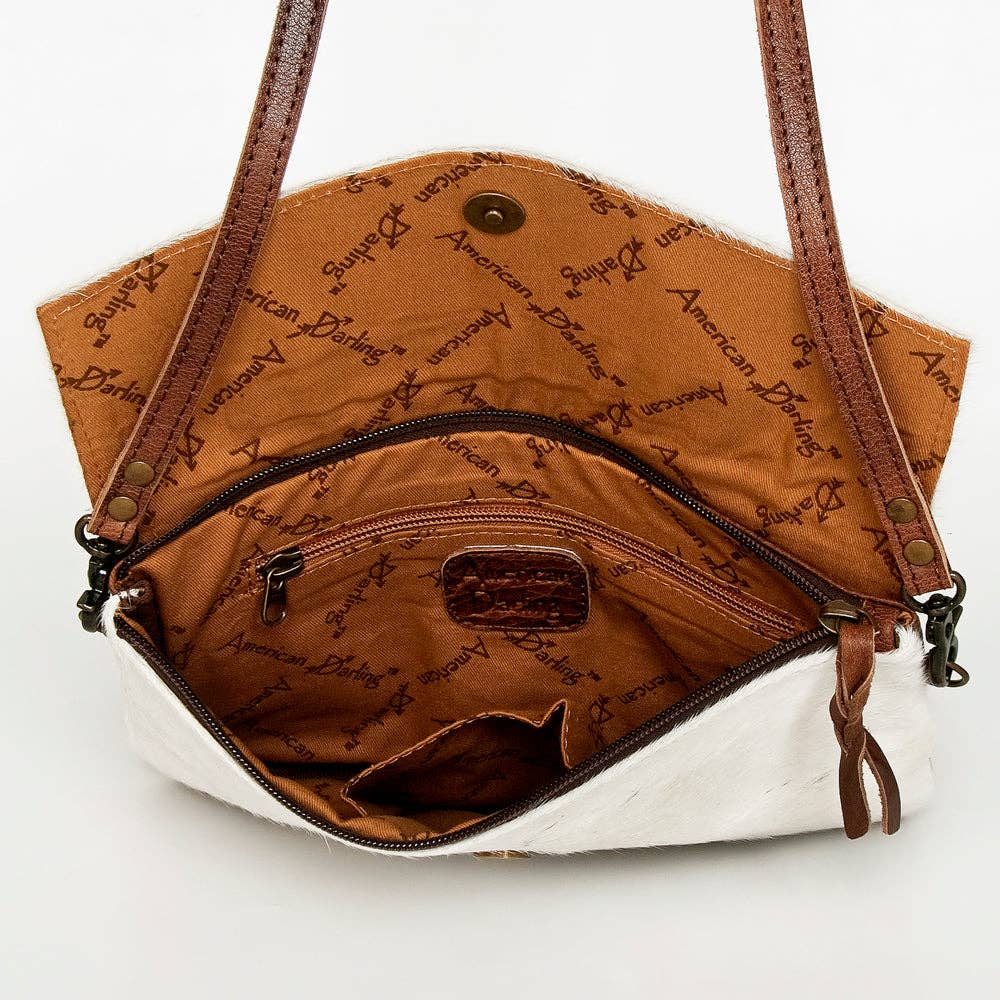 Giddy Up Cowhide Crossbody