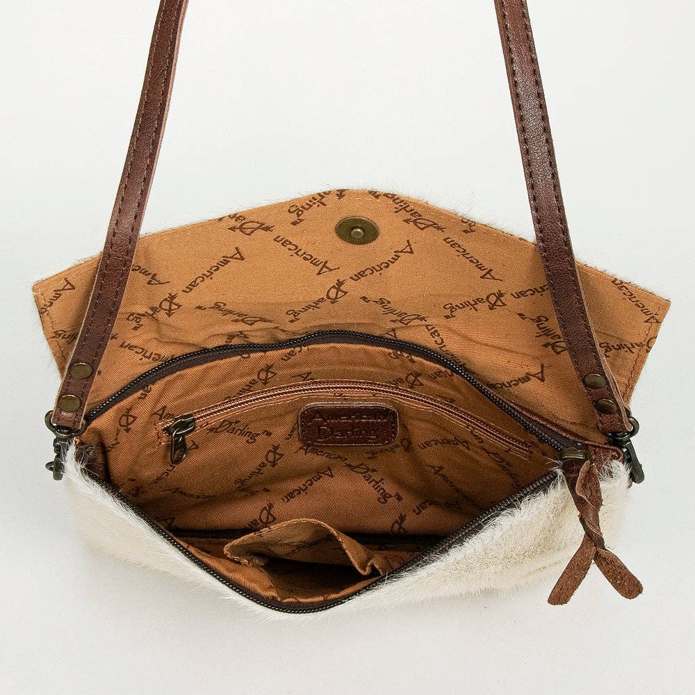 Giddy Up Cowhide Crossbody