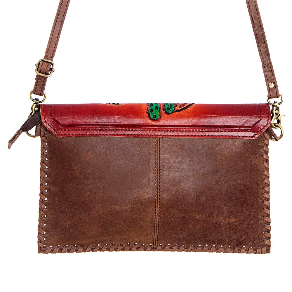 Desert Bloom Cowhide Crossbody