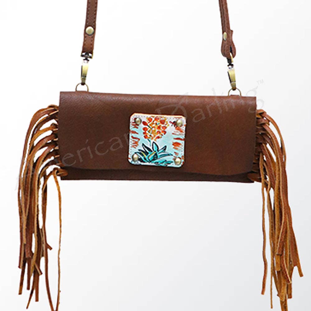Desert Bloom Fringe Crossbody