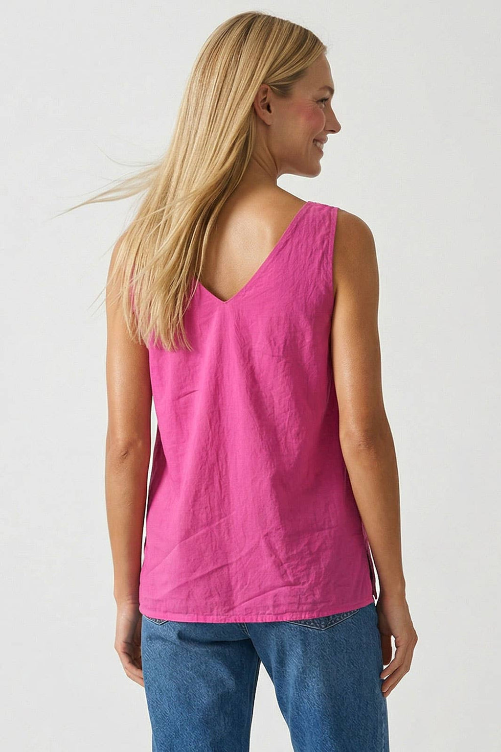 3d Twisted Flower Tank Top