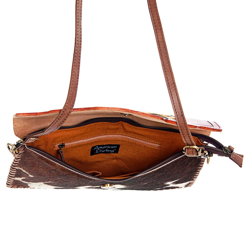 Desert Bloom Cowhide Crossbody