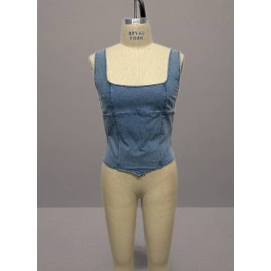 Curvy Nashville Corset Tank