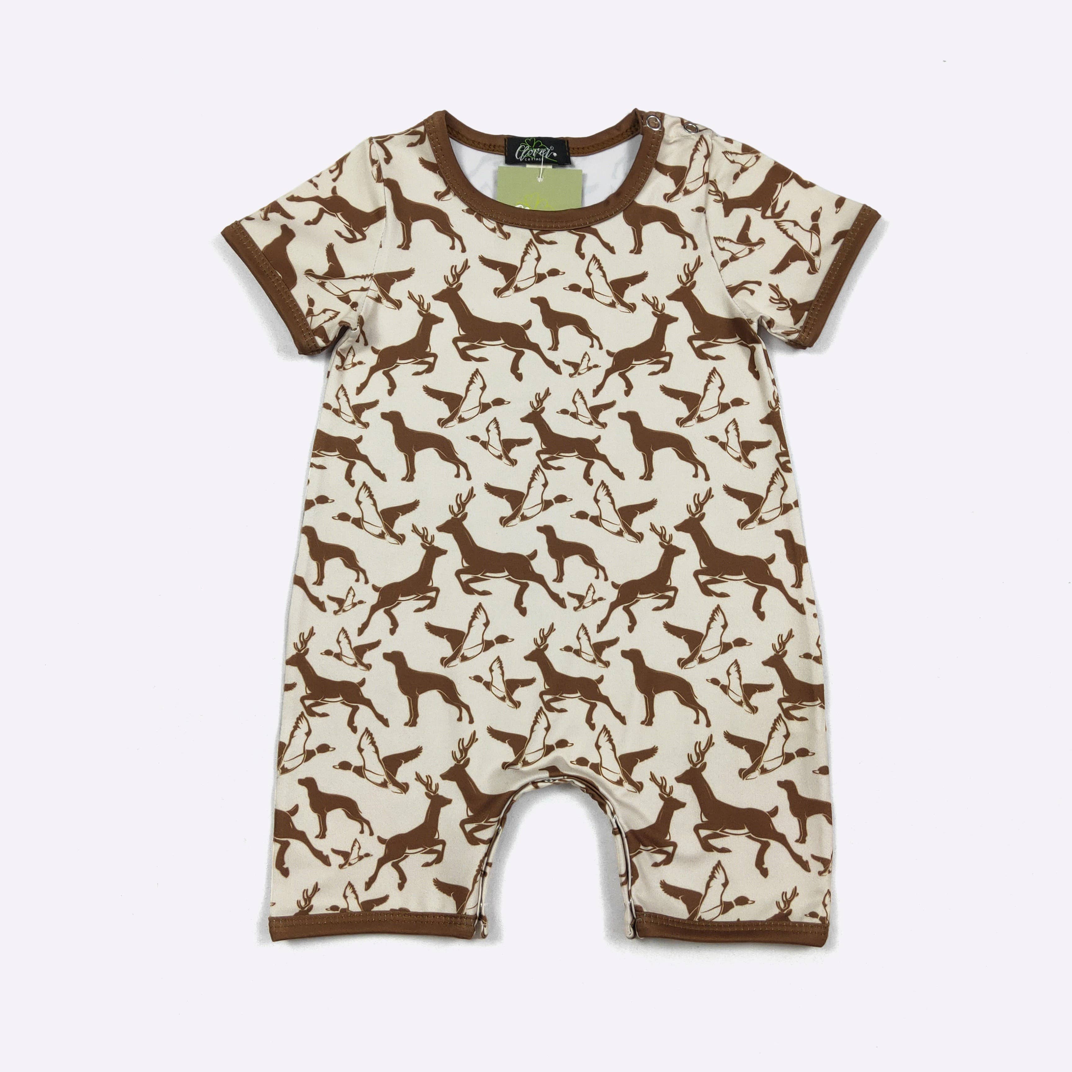 Bucks N Ducks Boy Romper