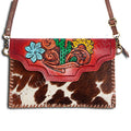 Desert Bloom Cowhide Crossbody