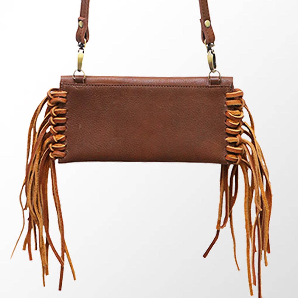 Desert Bloom Fringe Crossbody