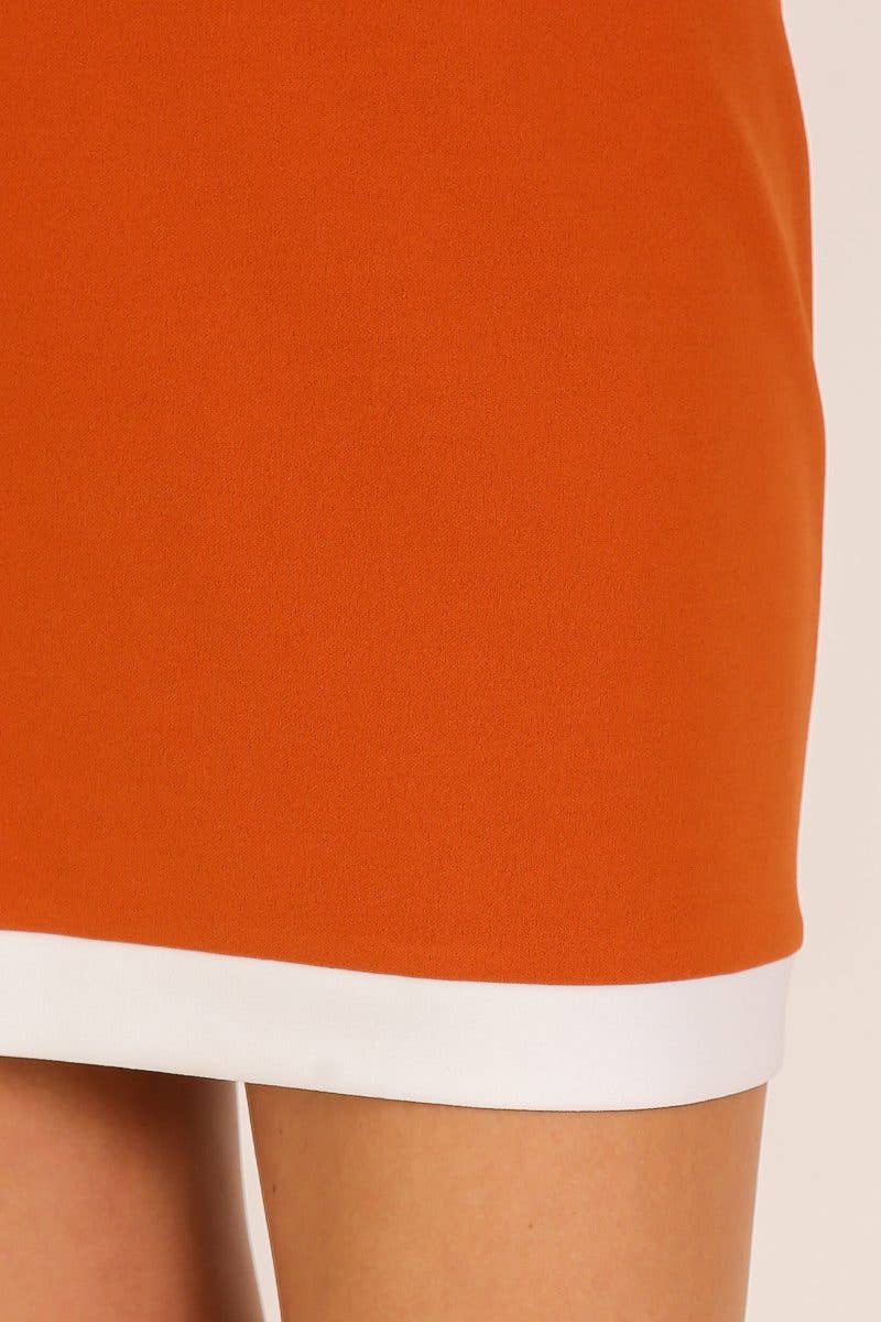 Game Day Contrast Skirt