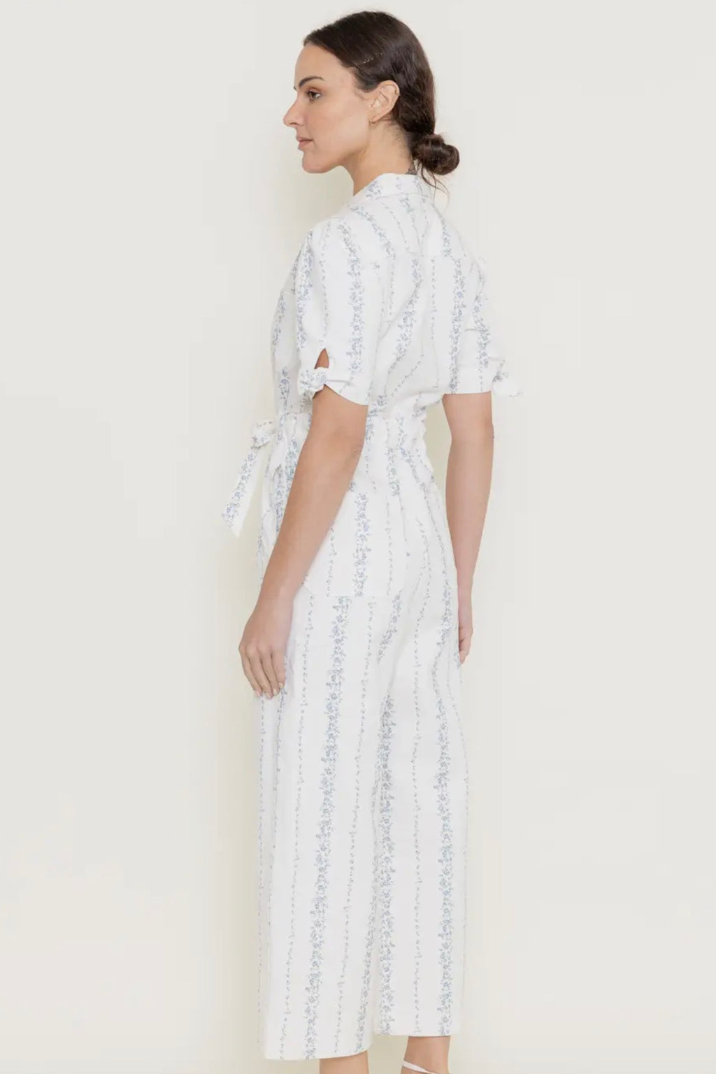 Bluebell Breeze Belted Jumpsuit