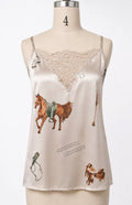 Equestrian Lace Trim Cami