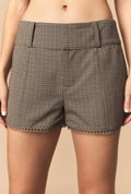 Cowgirl Social Club Plaid Shorts