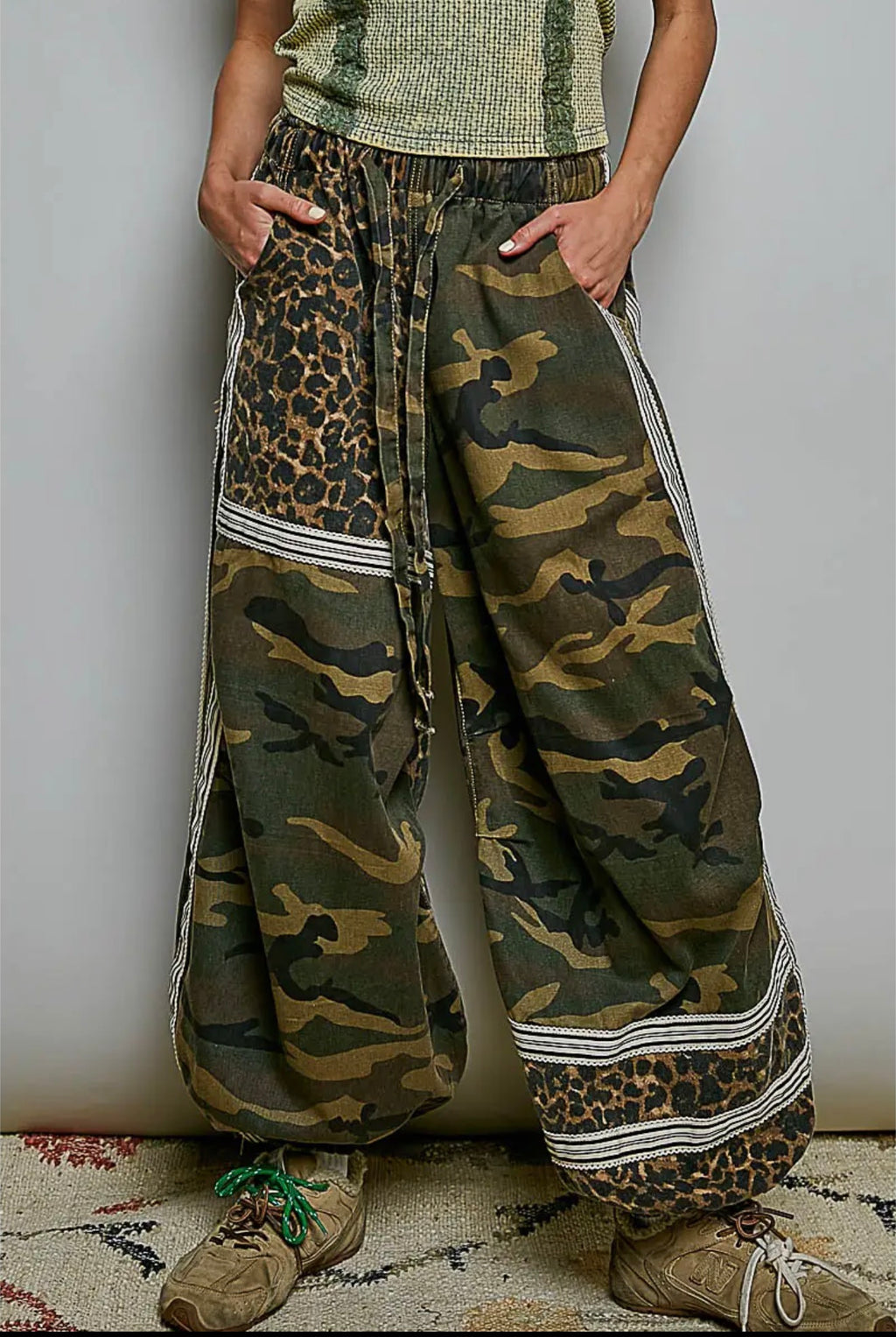 Wild Terrain Patchwork Pants