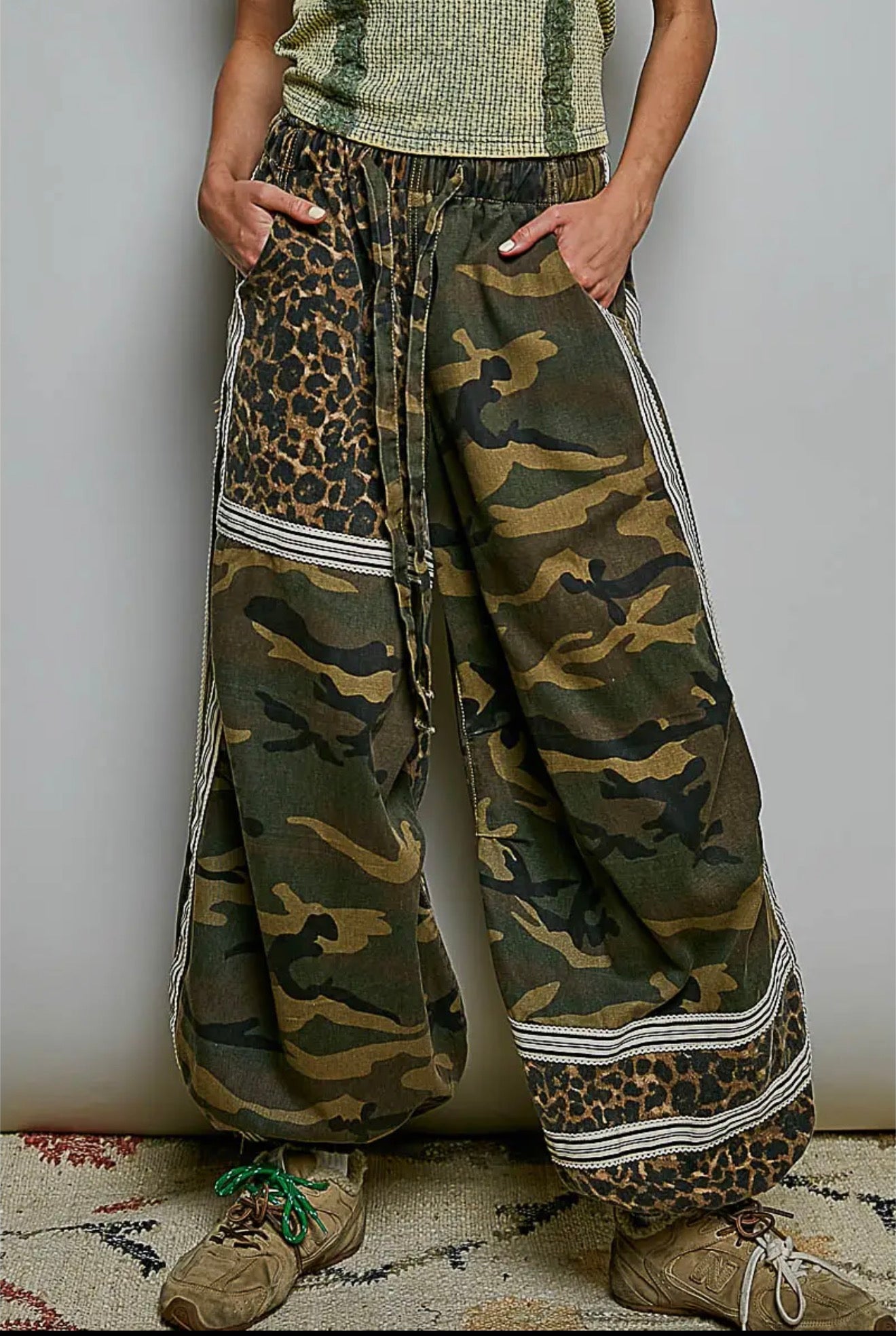 Wild Terrain Patchwork Pants