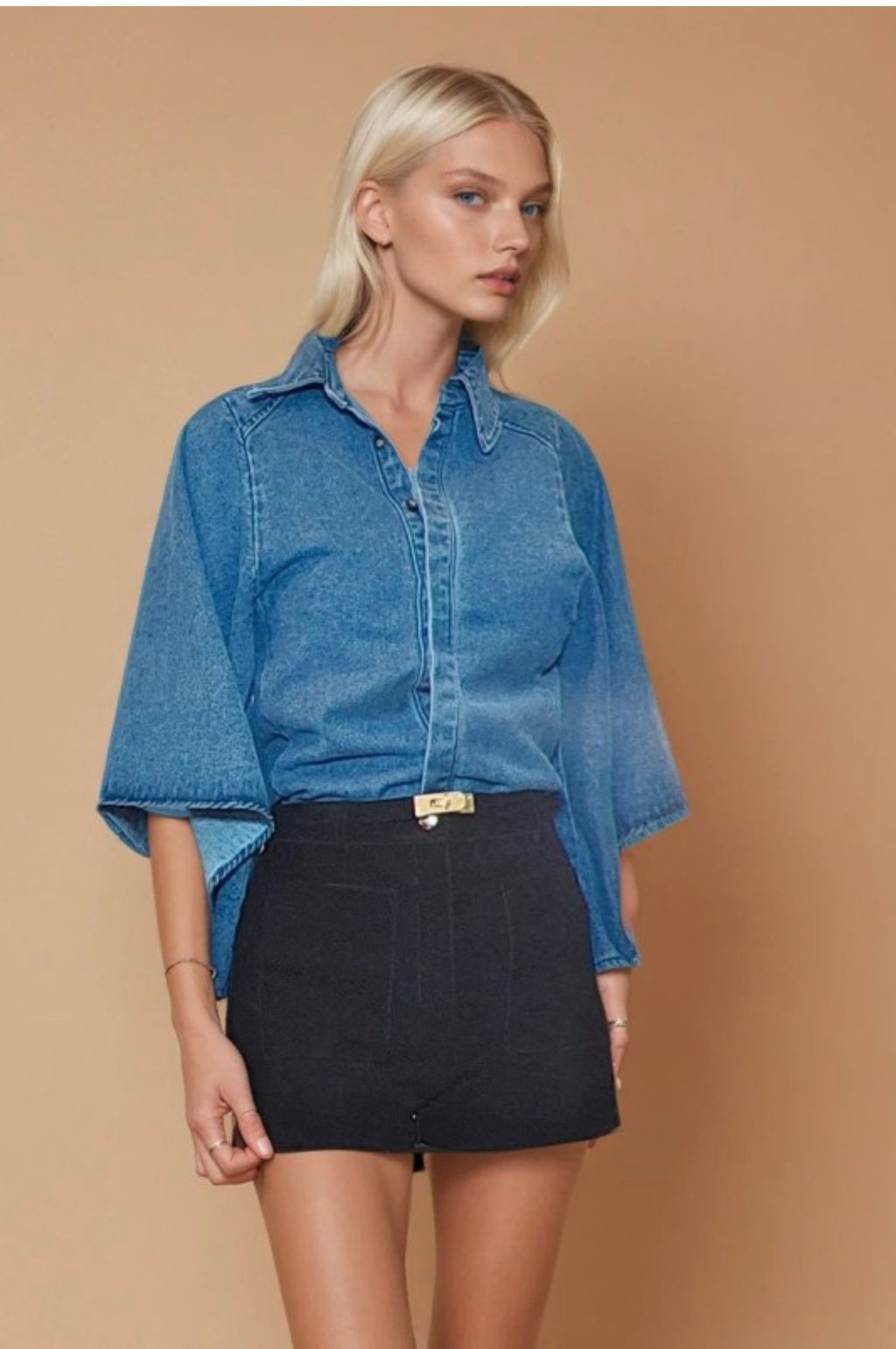 Wild West Wings Denim Shirt