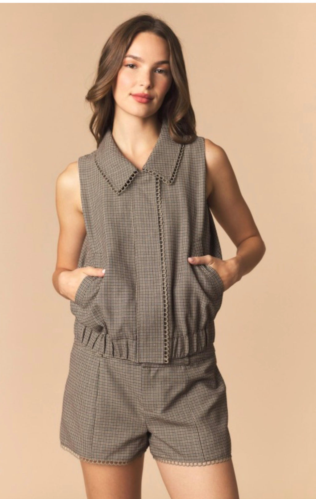 Saddle Up Plaid Vest