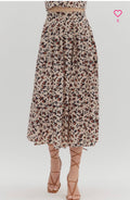 Wild West Cheetah Midi Skirt