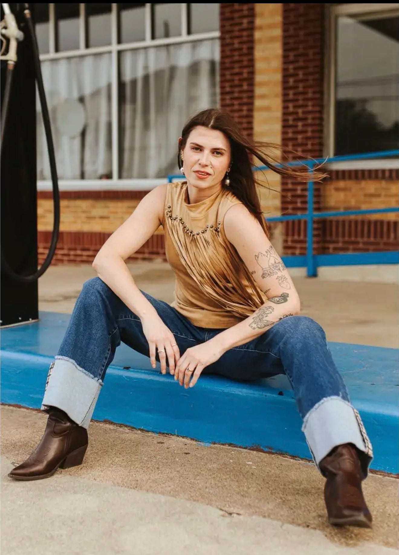 Desert Fringe Western Top