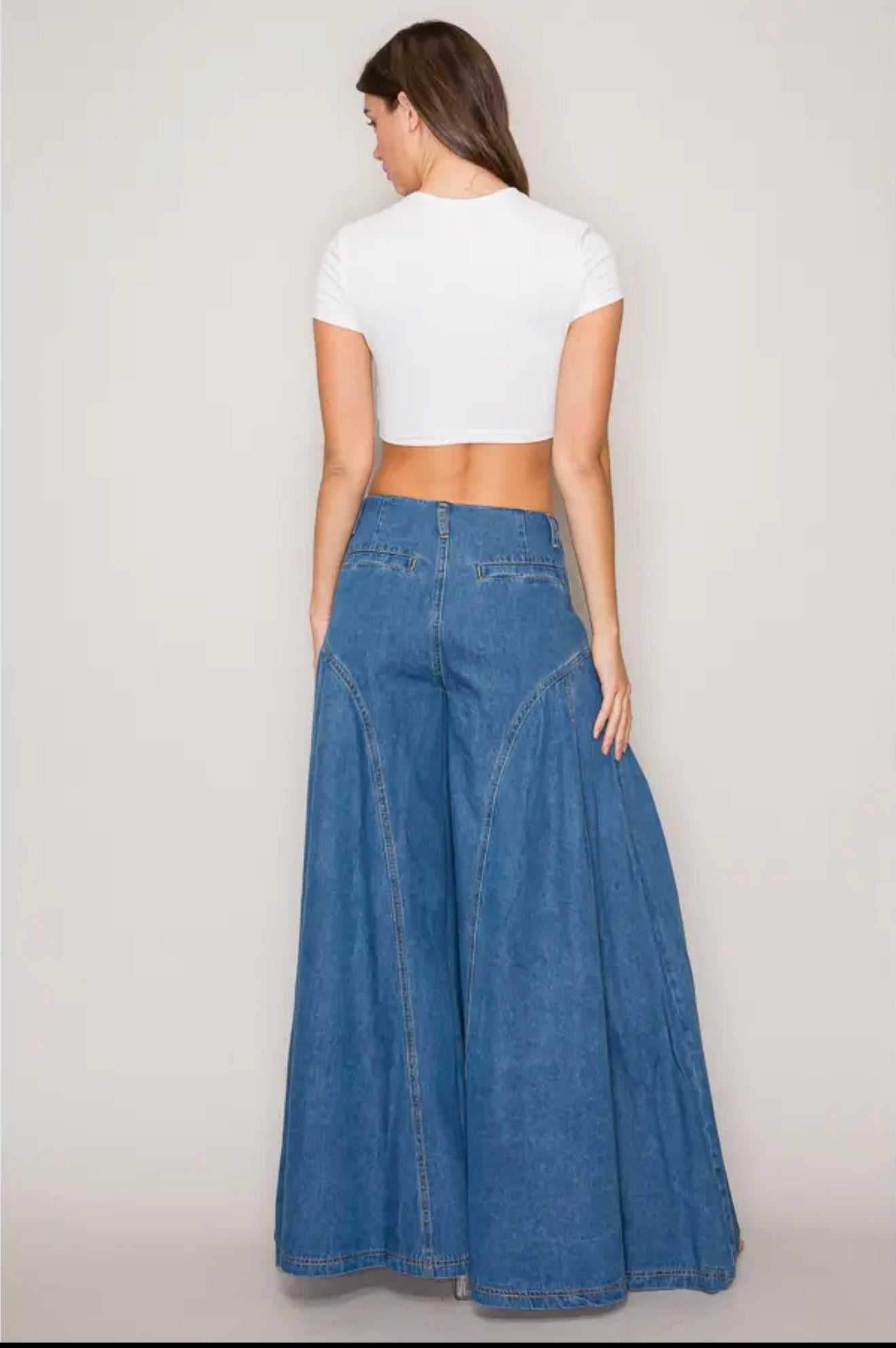 Denim Dream Palazzo Pants