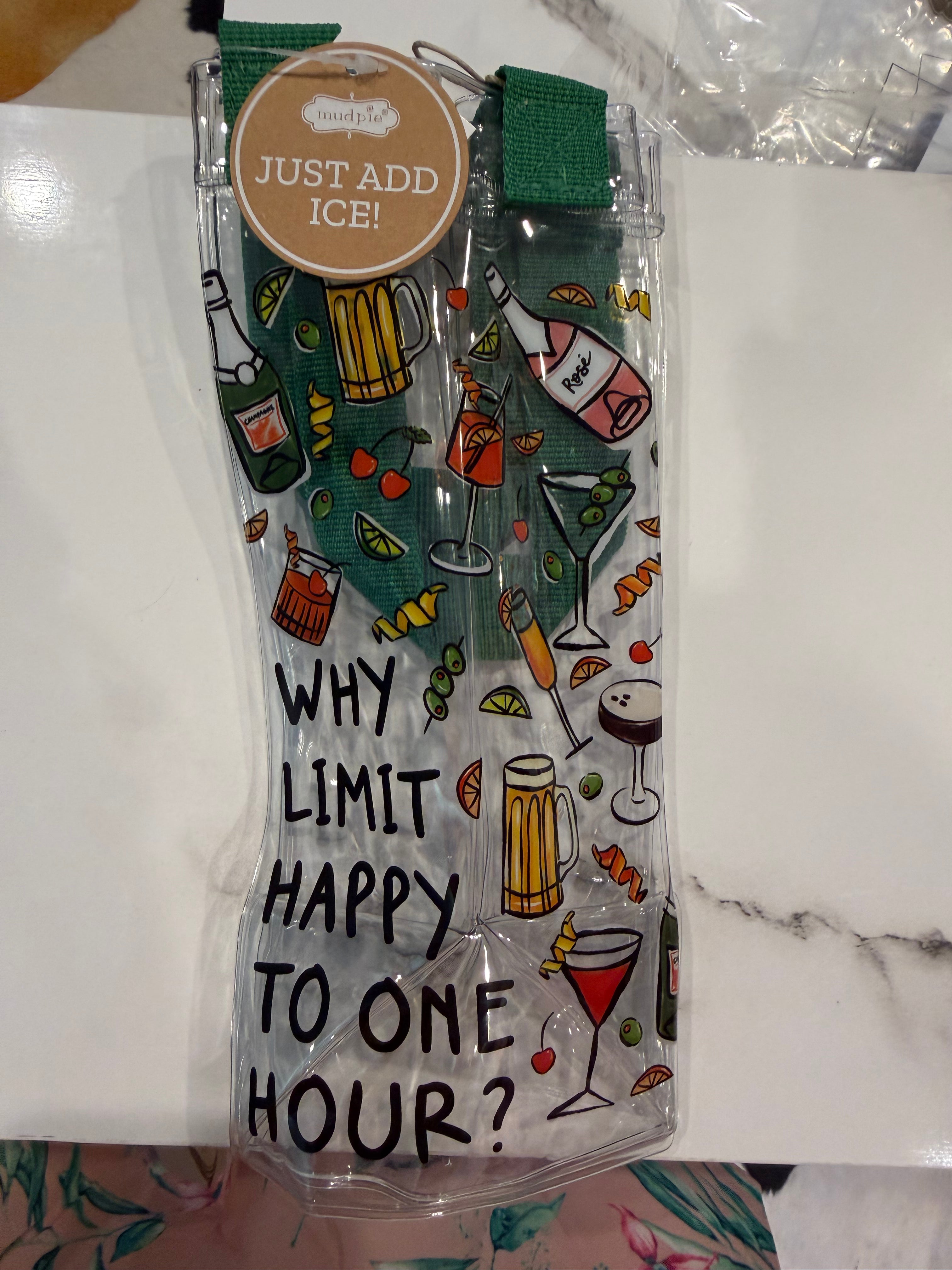Happy Hour Wine Chiller Sleeve