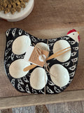 Hen House Deviled Egg Platter Set