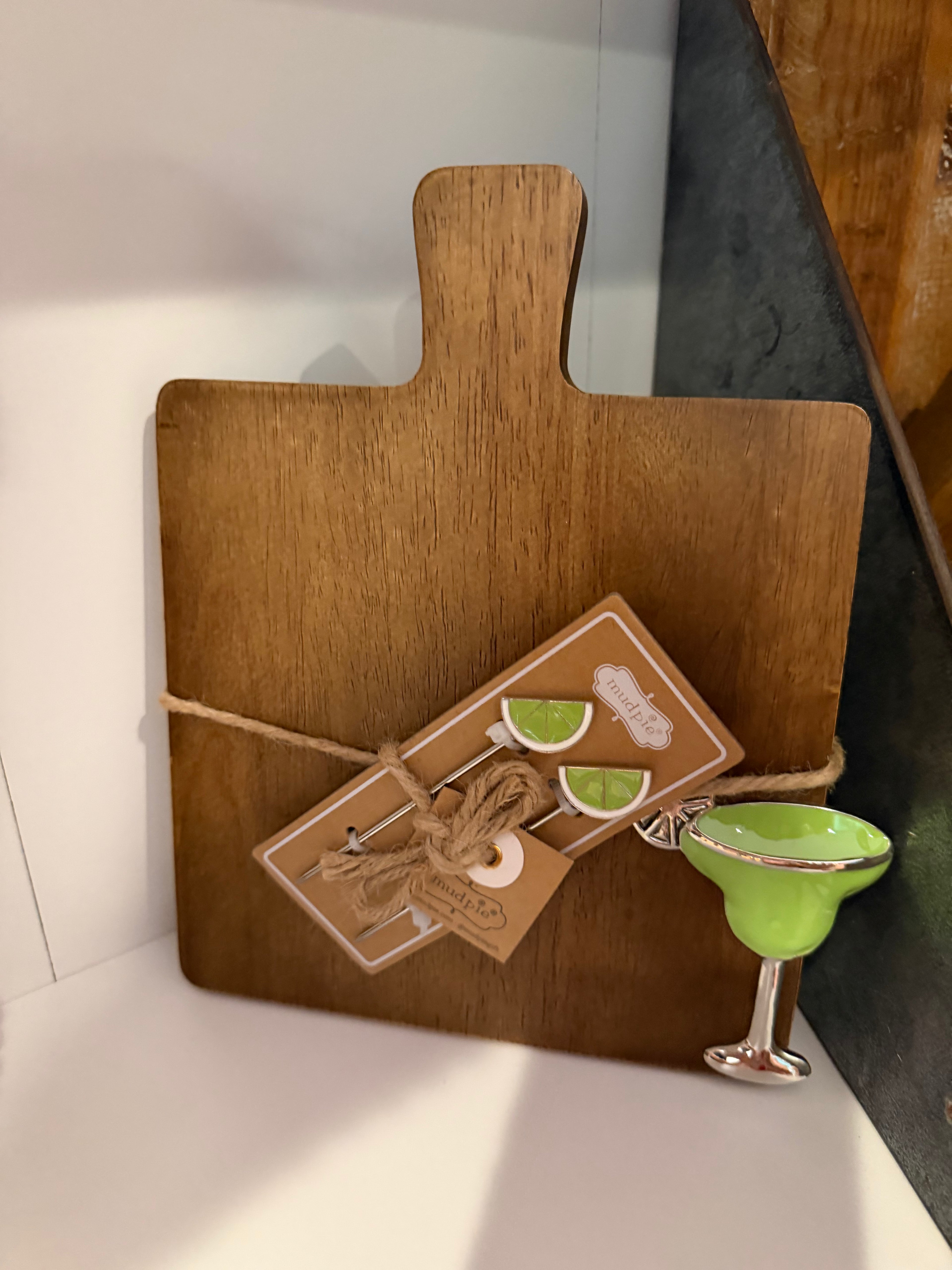 Margarita Charcuterie Board & Cocktail Pick Set